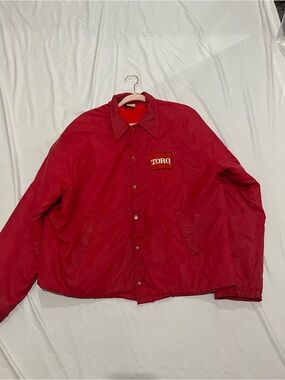 Men's “Toro” Red Coach Jacket
